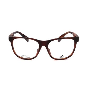 adidas Unisex Brown Round Eyeglass Frames SP5002