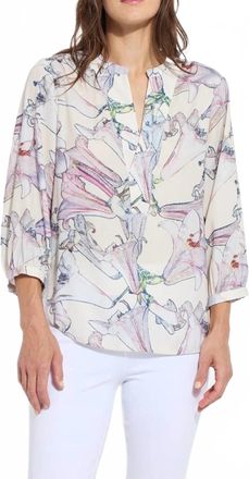 Lyss&eacute; Yola Blouse In French Bouquet