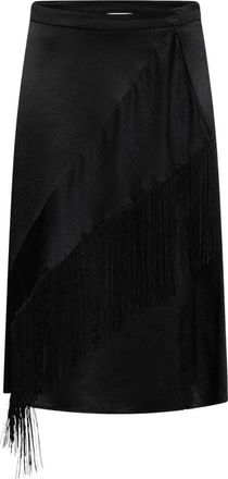 Soaked In Luxury Rokken - Dames - Midirokken - Zwart - XL - Rokken