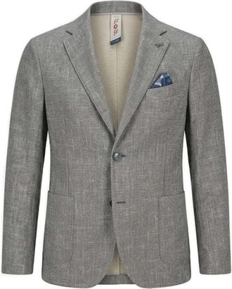 Bob Picky Buttoned Blazer - Heren - Blazers - Grijs - XL - Jassen