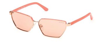 Guess GU00106 74S Womens Sunglasses Gold Size 59