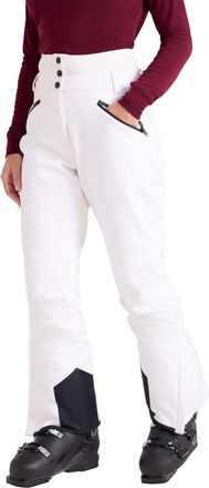 Mountain Warehouse Avalanche Womens High-Waisted Ski Pants - Slim Fit, Stylish Salopettes, Warm Ski Suit, Winter Snow Trousers - Ideal for Snowboarding, Sledges, Skiing 