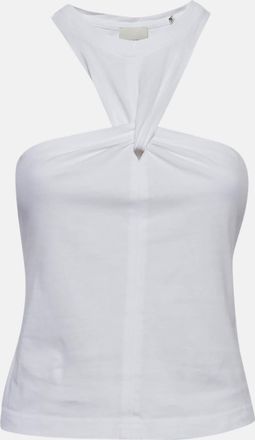 Isabel Marant White Jersey Zineba Top