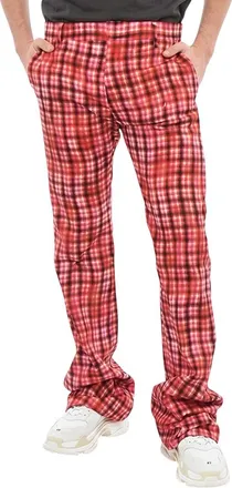 Dsquared2 Multicolor Check Flared Pants