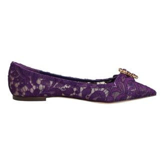 Dolce & Gabbana Mujer, Zapatos, P&uacute;rpura, Talla: 36 EU