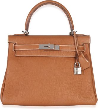 Herm&egrave;s Herm&egrave;s Togo Retourne Kelly 28 GHW