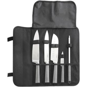 Jean Dubost Jean Dubost Dubost Bolsa Negra Con 4 Cuchillos De Cocina
