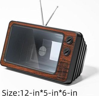 No Brand Amplificador De Pantalla Para Smartphone: Pantalla Plegable Hd 3d De 12 Pulgadas Para Una Visualizaci&oacute;n C&oacute;moda Y Sencilla De Pel&iacute;culas Y V&iacute;deos