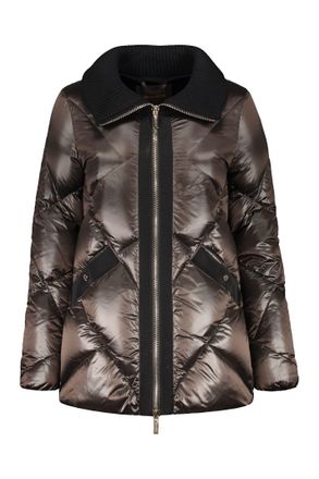 Moorer Knitted Collar Down Jacket