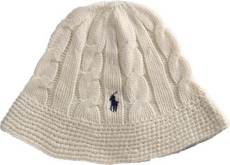 Polo Ralph Lauren Berretto in maglia con intreccio - Toni neutri