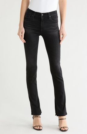 AG - Adriano Goldschmied Mari Mid Rise Slim Straight Leg Jeans in City View at Nordstrom Rack, Size 25