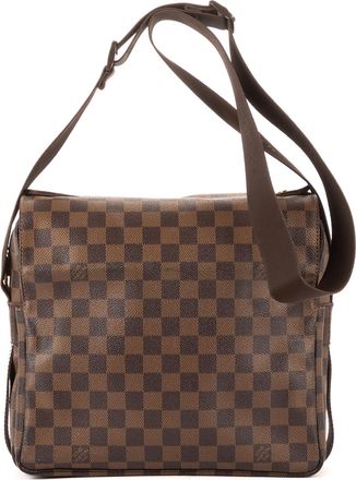 Louis Vuitton Pre-owned Womens Naviglio Shoulder Bag - Brown - One Size