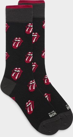 Inthebox Mens The Rolling Stones socks