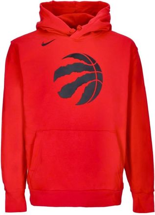 Nike NBA Essential Fleece Hoodie - Heren - Sportshirts - Rood - L - Katoen - Fitness