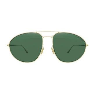 Tom Ford FT079628N Aviator Full Rim Sunglasses - Rose gold