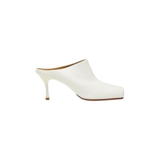 Maison Margiela Ballerina Mule - Dames - Muiltjes - Beige - 37 1/2 EU - Leer - Schoenen