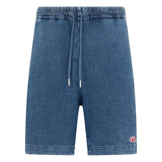 Diesel Denim Shorts, male, Blue, Size: M Comfortable and Versatile Denim Shorts