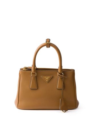 Prada small Galleria tote bag - women - Leather/Nappa Leather - OS - Neutrals