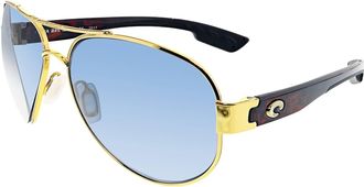 Costa Mens Southpoint Sunglasses In Gold Frame Gray 580P