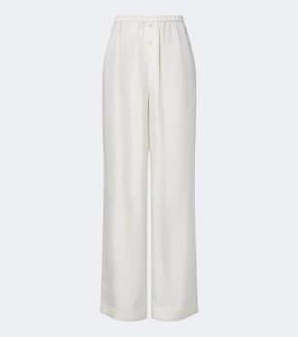 R&oacute;he R&oacute;he Pantaloni a gamba larga in seta
