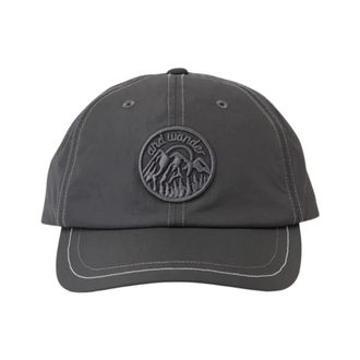 And Wander Caps, male, Gray, Size: ONE SIZE Lightweight Nylon Patch Cap