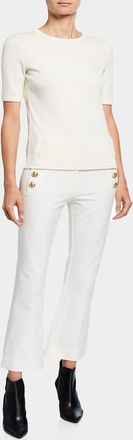 Derek Lam Robertson Cropped Flare