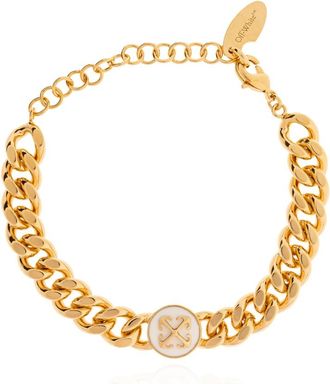 Off-white Round Arrow Bracelet - Dames - Armbanden - Geel - ONE Size - Accessoires