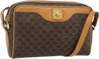 Celine Pre-owned Cross Body Bags, female, Brown, Size: ONE SIZE Pre-owned Vintage Shoulder Bag