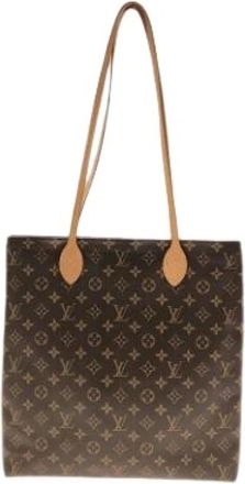 Louis Vuitton Pre-owned Canvas Tote Bag - Dames - Vintage Shopper - Bruin - ONE Size - Vintage