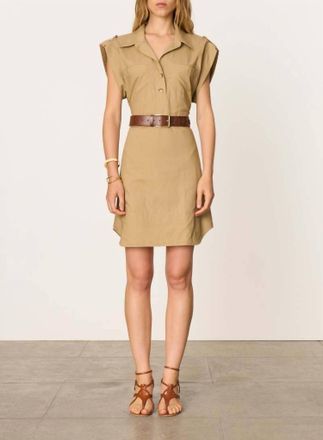 Vanessa Bruno Elmina Dress In Khaki