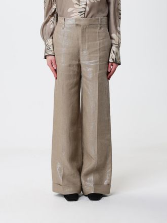 Brunello Cucinelli Pantaloni palazzo Brunello Cucinelli in lino lurex