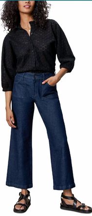 Sanctuary Petal Drop Blouse In Black