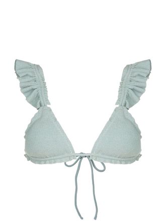 Clube Bossa Top bikini Laven a triangolo - Blu