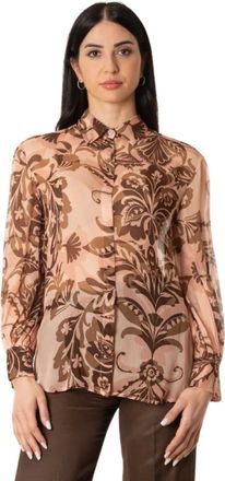 Simona Corsellini Camicia Stampata - - Blouses & Shirts - Donna - Multicolore - S