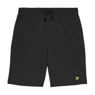 Lyle & Scott Heren, Korte broeken, Zwart, Maat: L Fleece