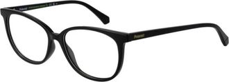 Polaroid Zwarte Full-Rim Ronde Optische Monturen - Dames - Brillen - Zwart - ONE Size - Accessoires