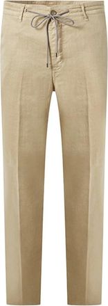 Baldessarini Dames, Broeken, Beige, Maat: W34 L32 Leer
