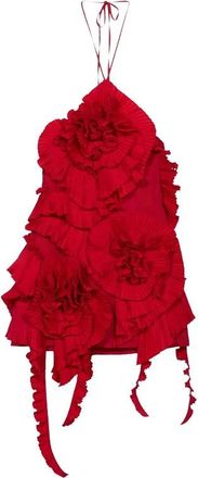 Blumarine Jurk - Dames - Feestkleedjes - Rood - XS - Kleedjes