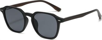 Generic Outdoor Mens Sunglasses Vacation Womens Sports Driving Sun Glasses(Black)