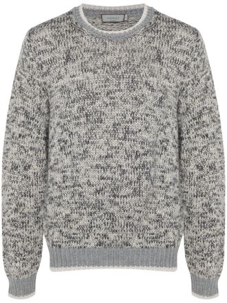 Canali Trui met mélange-effect - Grijs