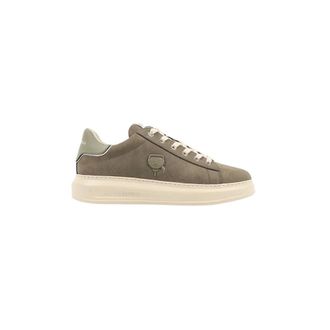 Karl Lagerfeld Schoenen, Heren, Groen, 41 EU, Leer, Kapri