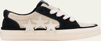 Amiri Mens Sunset Skate Low-Top Suede Sneakers