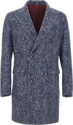 Barba Clang Coat - Coats - Hombre - Azul - XL