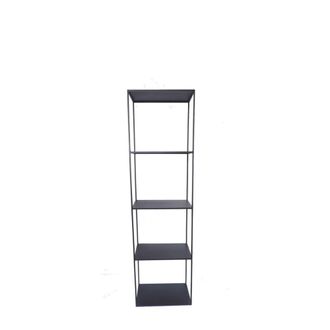 Decoclico Estanter&iacute;a columna de metal en negro