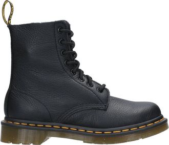 Dr. Martens 1460 Pascal Virginia Enkellaarsjes - Dames - Veterlaarzen - Zwart - 40 EU - Leer - Schoenen