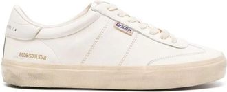 Golden Goose White Leather Sneakers