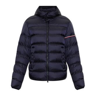 Moncler Ravenlock Down Jacket - Heren - Gewatteerde jassen - Blauw - XL - Nylon - Jassen