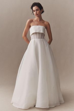 Watters Wtoo by Watters Lilibet Strapless Wedding Gown