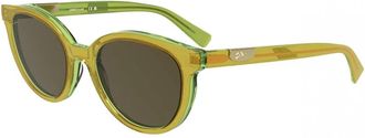 Longchamp Lo 773S Zonnebril - Dames - Zonnebrillen - Groen - 52 MM - Accessoires