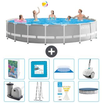 Intex Piscina Prism Frame Redonda - 549x122 Cm - 9-piezas S531